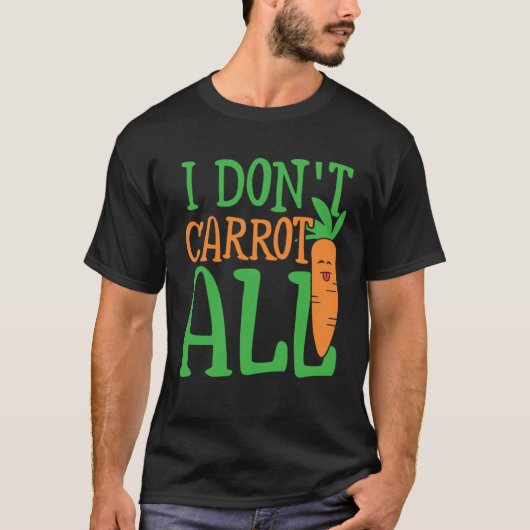 T-shirt I don carrot all carbohydrate energy & vegetables  (Devant)