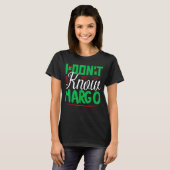 T-shirt I Don't Know-margo Ugly Sweater Funny Christmas Fo (Devant entier)