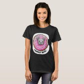 T-shirt I Donut Bite Cute Frenchie Donut French Buldog Sw (Devant entier)