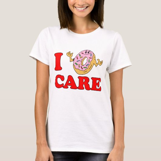 T-shirt I Donut Care (Devant)