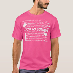 T-shirt I Dove Bonaire Plongée sous-marine