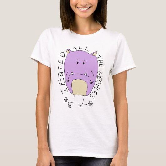 T-shirt I Eated tous les peuples (Devant)
