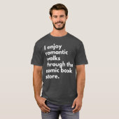 T-shirt I Enjoy Romc Walkshroughhe Comic Book Store Comics (Devant entier)