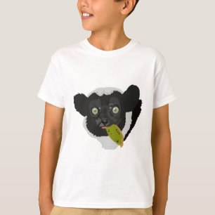 T-shirt I est pour Indri Lemur