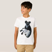 T-shirt I est pour Indri Lemur (Devant entier)