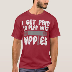 T-shirt I et paid to play with nipples funny