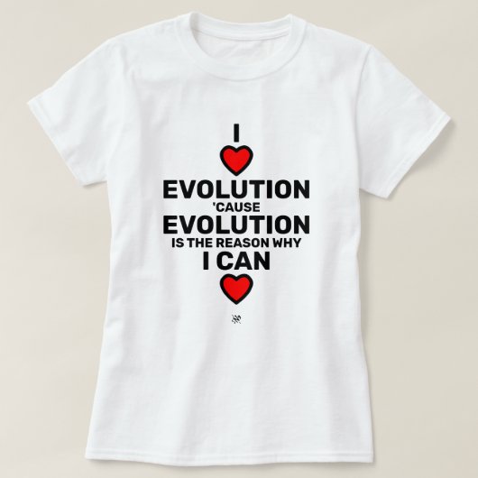 T-shirt I évolution cardiaque (Design devant)