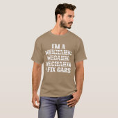 T-shirt I Fi Cars Car mechanic workshop (Devant entier)