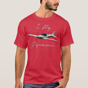 T-shirt I fly Dynamic microlight aviators