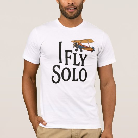 T-shirt I Fly Solo : Bold Spirit (Devant)