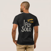 T-shirt I Fly Solo : Une liberté infinie (Dos entier)