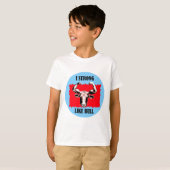 T-shirt i fort comme le taureau (Devant entier)