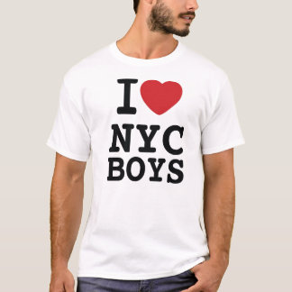 T-shirt I garçons du coeur NYC