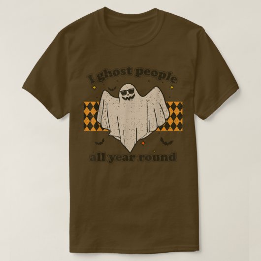 T-shirt I Ghost People Toute L'Année Funny Ghost Hallowee (Design devant)