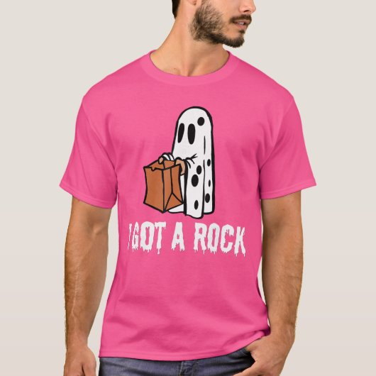 T-shirt I Got A Rock Halloween funny (Devant)