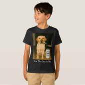 T-shirt I Got That Dog In Me Funny Retriever Smoking Beer  (Devant entier)
