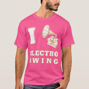 T-shirt I Gramophone Love Electro Swing