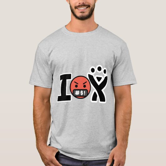 T-shirt I hate Jira (Devant)
