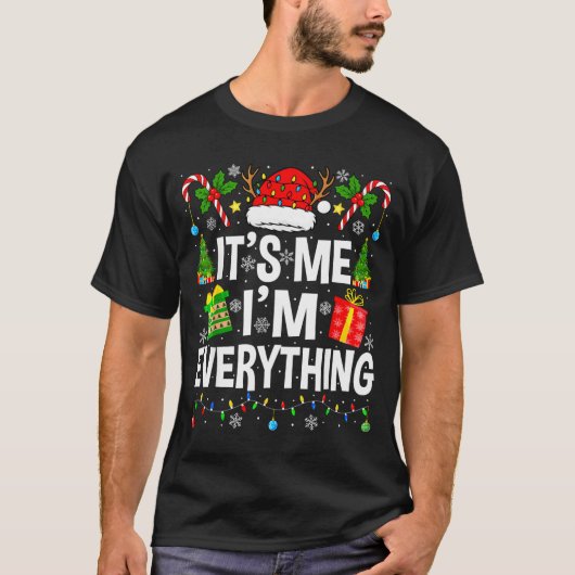 T-shirt I Have Everything I Need Couples Pajamas Christmas (Devant)