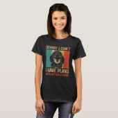 T-shirt I Have Plans With My Dachshund Dachshund (Devant entier)