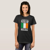 T-shirt I head little voices in my head go Ireland irish r (Devant entier)