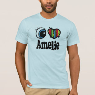 T-shirt I Heart (Amour) Amelie
