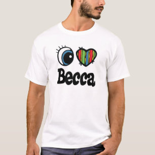 T-shirt I Heart (Amour) Becca