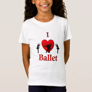T-Shirt I Heart Ballet