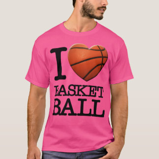 T-shirt I Heart Basketball
