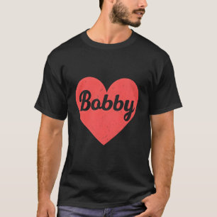 T-shirt I Heart Bobby - Premiers Noms Et Coeurs J'Aime Bob
