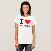 T-shirt I Heart Burlington (Devant entier)