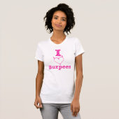 T-shirt I Heart Burpees (Devant entier)