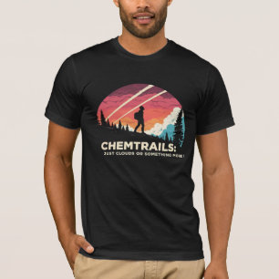 T-shirt I Heart Chemtrails : Conspiration amusante