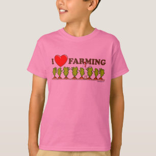 T-shirt I Heart Farming