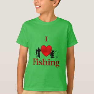 T-shirt I Heart Fishing