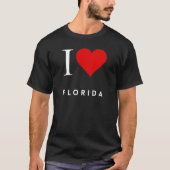 T-shirt I Heart Florida blk Mens (Devant)