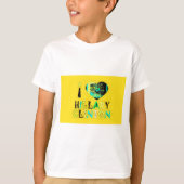 T-shirt I Heart Hillary Clinton : Graffiti Expression Art (Devant)