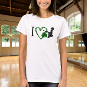 T-shirt I Heart Irish Dance - Soft Shoe Irish Dancer