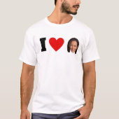 T-shirt I Heart Kamala Harris (Devant)