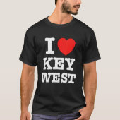 T-shirt I Heart Key West Fl Love (Devant)
