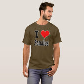 T-shirt I HEART (LOVE) centimes (Devant entier)