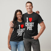 T-shirt I Heart (Love) Cherry Pie (Unisexe)