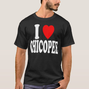 T-shirt I Heart Love Chicopee Travel Destination touristiq