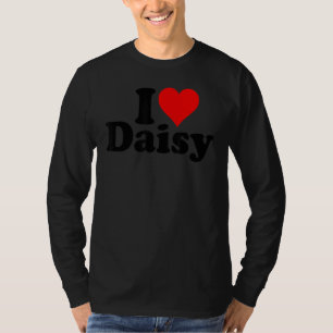 T-shirt I Heart Love Daisy 1
