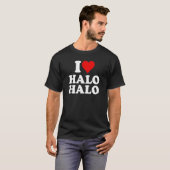 T-shirt I Heart Love Halo Halo Philippines (Devant entier)