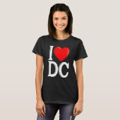 T-shirt I Heart Love Washington Wa Dc Hommes Femmes Washin (Devant entier)