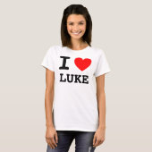 T-shirt I Heart Luke Shirt (Devant entier)