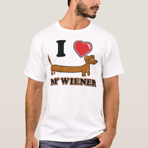T-SHIRT I-HEART-MY-WEINER