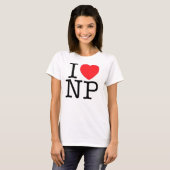 T-SHIRT I *HEART* NP (Devant entier)