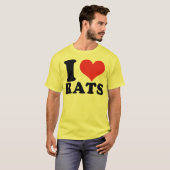 T-shirt I Heart Rats Basic (Devant entier)
